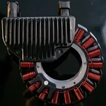 Motorcycle Stator & Regulator For Harley Dyna 2008-2016 3PHASE 30017-08 74631-08. Fixed Price $119.99.
