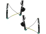 Trq 41CF11S Front Window Regulator Set Fits 1999-2000 Bmw 323I. Fixed Price $72.80.