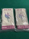*new* Heth Professional Dance Full Foot Tights Sm 3-5 Years Lot 2 White/peach. Fixed Price $6.50.