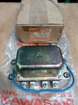 Kawasaki B1-B8-F1-F1TR-F2-F2TR-F3 Voltage Regulator Genuine Nos Japan 21066-1003. Fixed Price $99.99.
