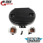 Drag Specialties 2112-0809 Black Solid-state Regulator For 2007 Softail. Fixed Price $164.27.