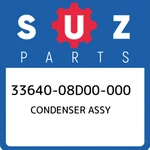 33640-08D00-000 Suzuki Condenser Assy 3364008D00000, New Genuine Oem Part. Fixed Price $170.92.