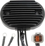 Black Solid State Voltage Regulator For Harley Softail Standard 01-06. Fixed Price $105.43.