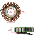 Caltric Stator & Regulator Rectifier For Yamaha YZFR6S YZF-R6S 2008. Fixed Price $123.75.