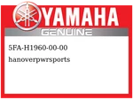Yamaha Oem Part 5FA-H1960-00-00 Rectifier & Regulator Assy. Fixed Price $44.99.
