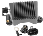 Drag Specialties Black Voltage Regulator For Harley Fl Touring 04-05 2112-0791. Fixed Price $149.99.