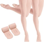 Heth Ballet Tights For Girls 8-12 Years, Pink (more Peach) Pairs. Fixed Price $23.07.