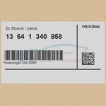 2X Genuine Bmw 13641340958 - Spring Bar 259R. Fixed Price $32.77.