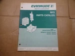 1973 Evinrude Sportster 25 Hp Outboard Motor Parts Catalog 279581 Final. Fixed Price $25.00.