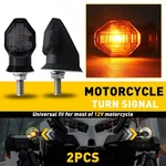1/2SET Mini Smoked Led Motorcycle Turn Signal Indicator Amber Light For Suzuki. Fixed Price $10.44.